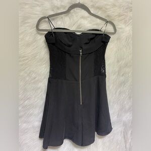 Guess Tube top black lace bodysuit jumper